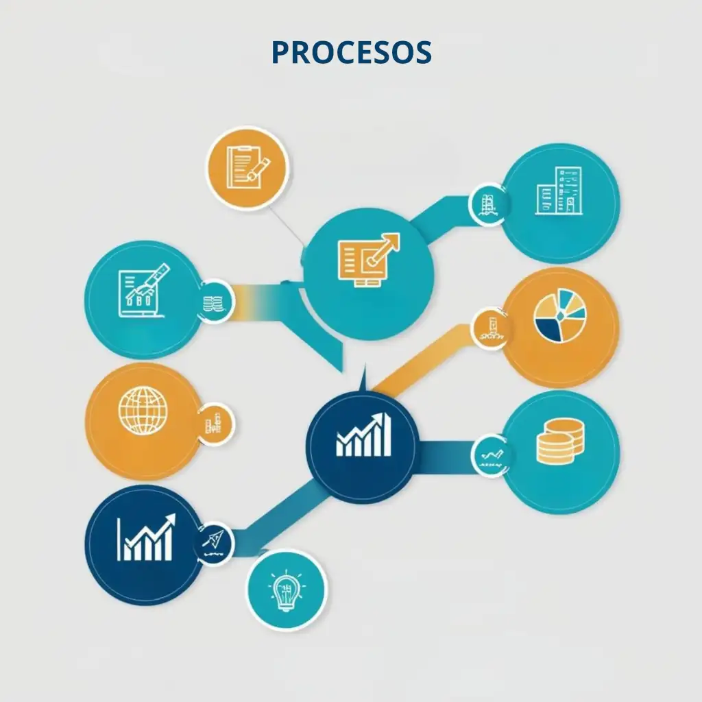 organigrama de un proceso de analisis comercial